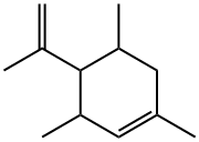 1,3,5-trimethyl-4-(1-methylvinyl)cyclohexene 结构式