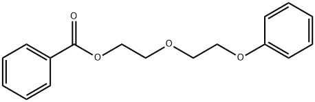 2-(2-phenoxyethoxy)ethyl benzoate 结构式