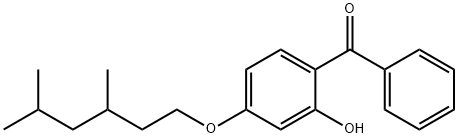 [4-[(3,5-dimethylhexyl)oxy]-2-hydroxyphenyl] phenyl ketone 结构式