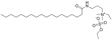 硬脂酰胺丙基乙基二甲铵乙基硫酸盐, 67846-16-6, 结构式