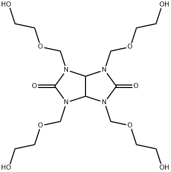 混醚化甘脲树脂, 67846-63-3, 结构式