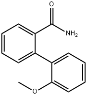 2'-甲氧基-联苯-2-羧酸酰胺 结构式