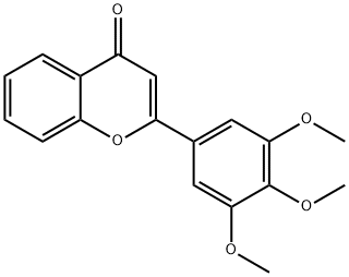 2-(3,4,5-TriMethoxyphenyl)-4H-chroMen-4-one Structure