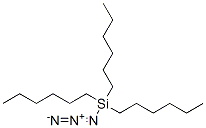 azidotrihexylsilane 结构式