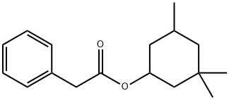 3,3,5-三甲基环己基2-苯乙酸酯 结构式