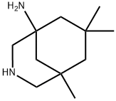 5,7,7-trimethyl-3-azabicyclo[3.3.1]nonanamine 结构式