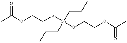 4,4-dibutyl-9-oxo-8-oxa-3,5-dithia-4-stannadecyl acetate 结构式
