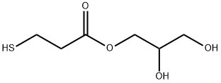 甘油巯基丙酸酯, 67874-65-1, 结构式