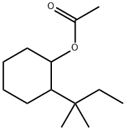 2-(1,1-二甲丙基)环己醇乙酸酯, 67874-72-0, 结构式