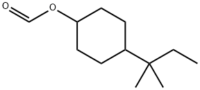 4-(1,1-dimethylpropyl)cyclohexyl formate Struktur
