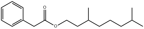 3,7-dimethyloctyl phenylacetate Structure