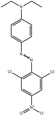 4-[(2,6-dichloro-4-nitrophenyl)azo]-N,N-diethylaniline Structure