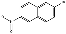 2-bromo-6-nitronaphthalene 结构式