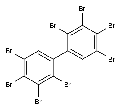 octabromobiphenyl Structure