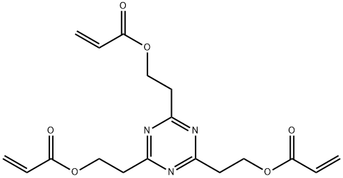 ISOCYANURIC ACID TRIS(2-ACRYLOYLOXYETHYL) ESTER 结构式