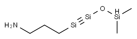 dimethylsiloxane, aminopropylsilylidyne- 结构式