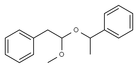 [1-(1-methoxy-2-phenylethoxy)ethyl]benzene Structure