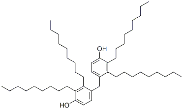 methylenebis[dinonylphenol] 结构式