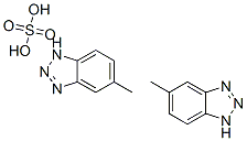 bis(5-methyl-1H-benzotriazole) sulphate 结构式