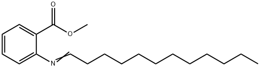 methyl 2-(dodecylideneamino)benzoate Structure