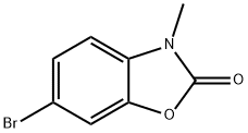 6-溴-3-甲基苯并[D]噁唑-2(3H)-酮, 67927-44-0, 结构式