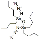 1,3-diazido-1,1,3,3-tetrabutyldistannoxane 结构式