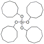tetrakis(cyclononyloxy)silane Structure