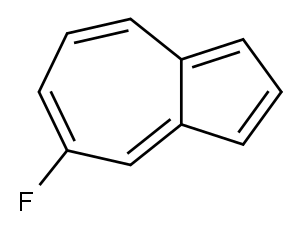 Azulene, 5-fluoro- (9CI) Structure