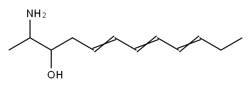 2-Amino-5,7,9-dodecatrien-3-ol 结构式