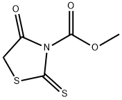 methyl 4-oxo-2-thioxothiazolidine-3-carboxylate 结构式