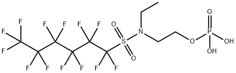 N-ethyltridecafluoro-N-[2-(phosphonooxy)ethyl]hexanesulphonamide|