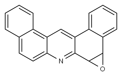 DIBENZ(A,J)ACRIDINE5,6-OXIDE 结构式