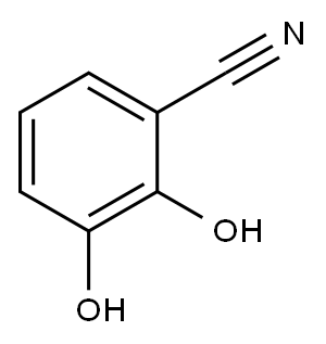 2,3-DIHYDROXYBENZONITRILE Structure