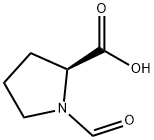 1-甲酰基吡咯烷-2-羧酸 结构式