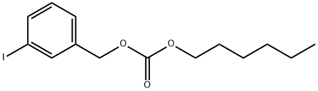 Hexyl m-iodobenzyl=carbonate|