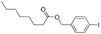 Octanoic acid p-iodobenzyl ester|
