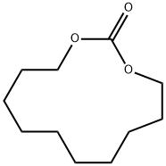 1,3-dioxacyclotridecan-2-one Structure