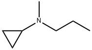 N-methyl-N-propylcyclopropylamine 结构式