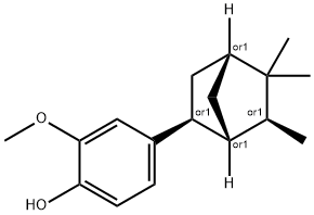 (exo,exo)-2-methoxy-4-(5,5,6-trimethylbicyclo[2.2.1]hept-2-yl)phenol 结构式