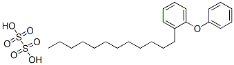 十二烷基苯氧苯二磺化衍生物, 67993-50-4, 结构式