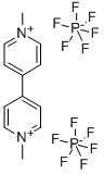 1,1'-Dimethyl-4,4'-bipyridinium bishexafluorophosphate 结构式