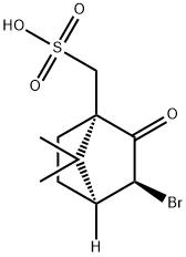 (+)-3-BROMOCAMPHOR-10-SULFONIC ACID HYDRATE Structure