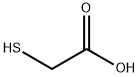 チオグリコール酸 化学構造式