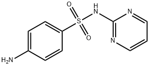 磺胺嘧啶, 68-35-9, 结构式