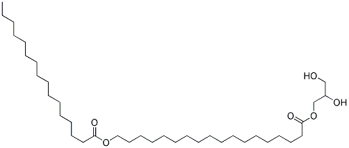 甘油棕榈酸酯/硬脂酸酯 结构式