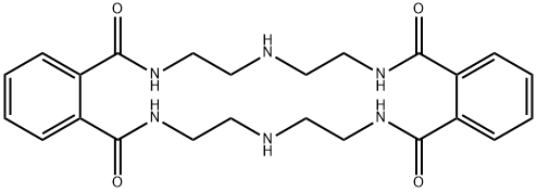 7,8,9,10,11,12,20,21,22,23,24,25-dodecahydrodibenzo[i,t][1,4,7,12,15,18]hexaazacyclodocosine-5,13,18,26(6H,19H)-tetrone 结构式