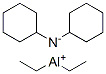 diethylaluminium dicyclohexylamide Structure