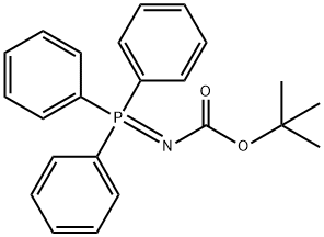 N-BOC-IMINO-(TRIPHENYL)PHOSPHORANE Structure