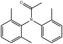 N-(2,6-Dimethylphenyl)-N-(2-methylphenyl)acetamide 结构式