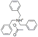 tribenzylammonium acetate 结构式
